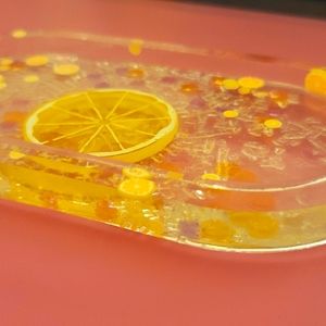 Handmade Resin Rolling/Home Decor/ Multi-purpose tray